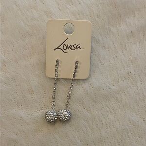 Silver Drop Earrings